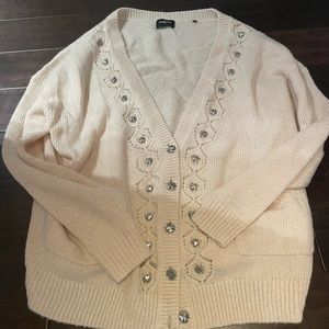 Beautiful oversized Kooples Paris cardigan